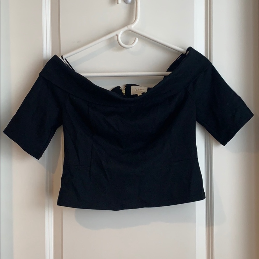 Anthropologie Deletta Off Shoulder Top